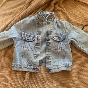 Lee cropped denim jacket